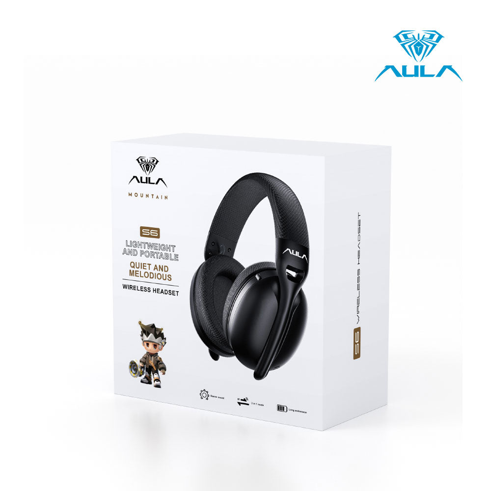 AULA S6 Wireless Bluetooth Gaming Headset