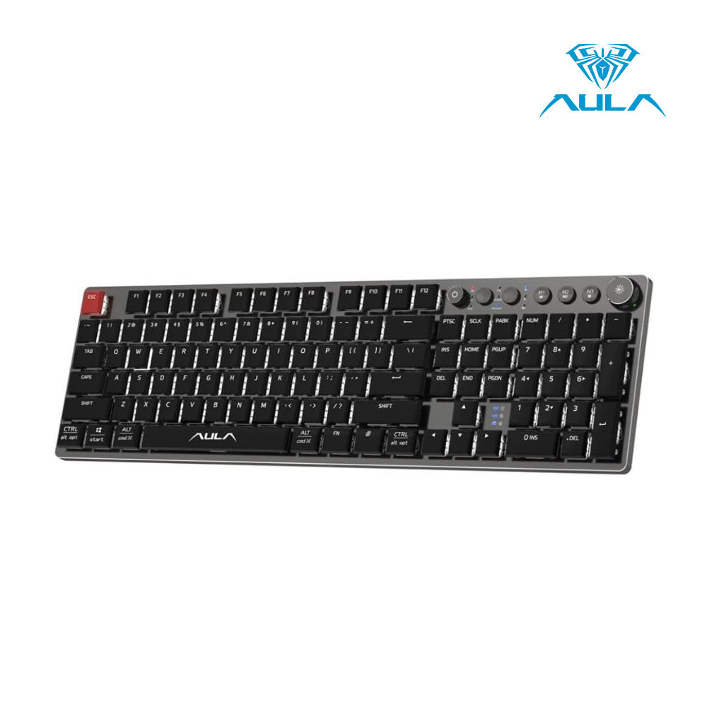 AULA F2090 Tri-Mode Low Profile Mechanical Keyboard