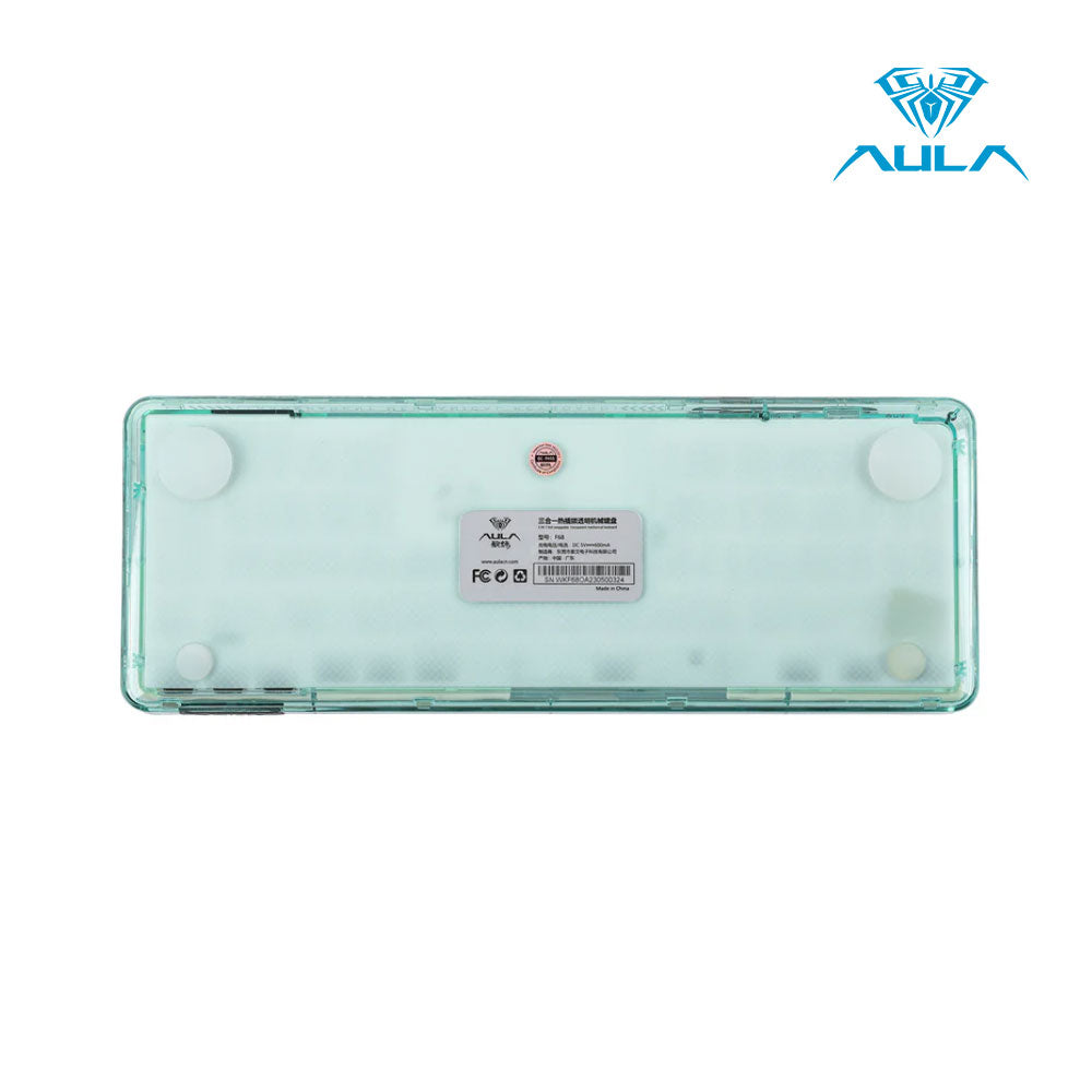 AULA F68 3-in-1 Hot-Swappable Wireless Mechanical Keyboard