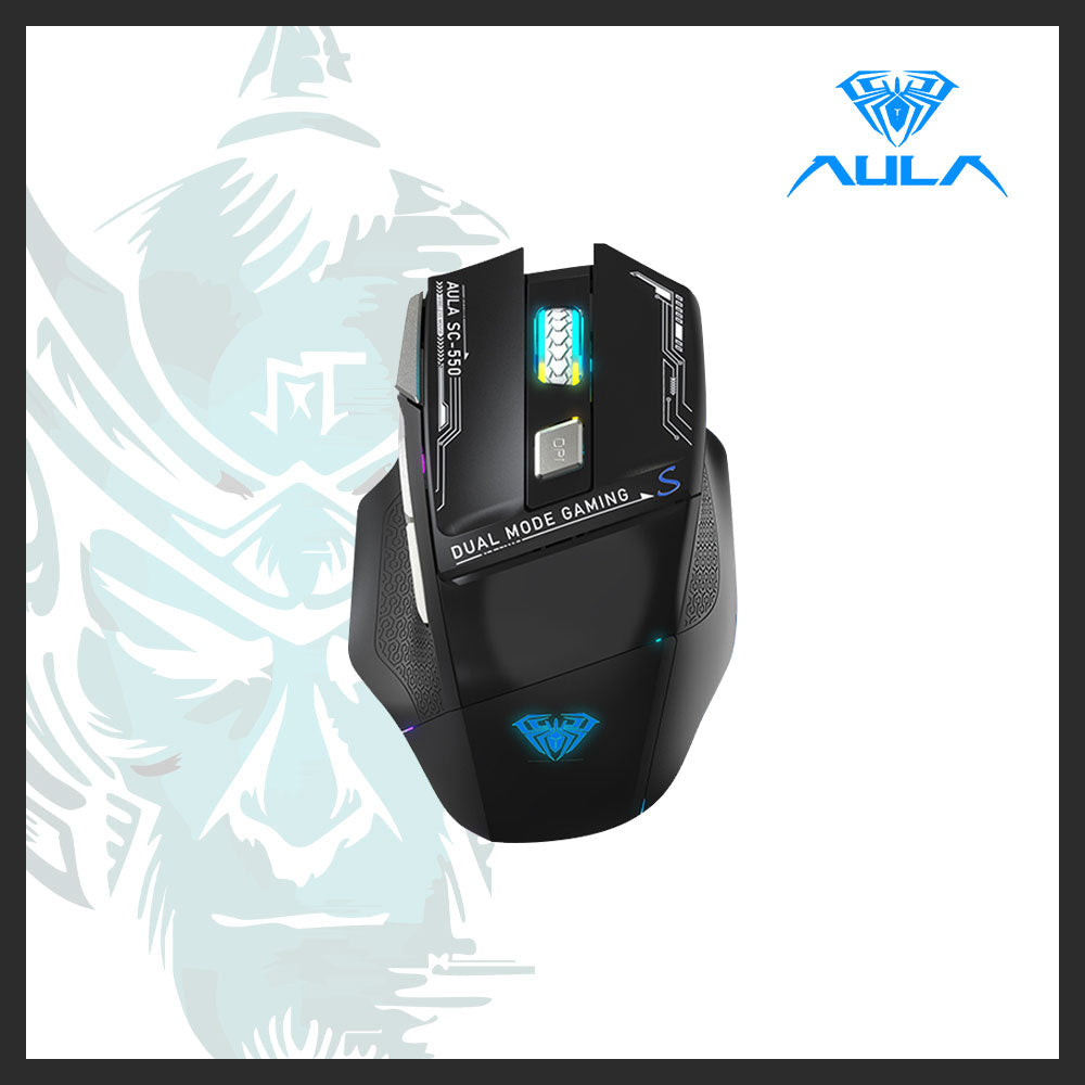 AULA SC550 Dual Mode Wireless RGB Gaming Mouse