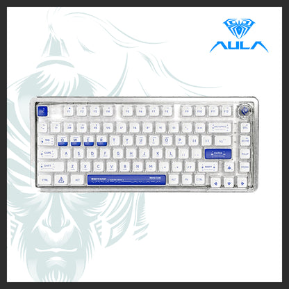 AULA K81 Wireless Tri-Mode Hot-Swappable Mechanical Keyboard