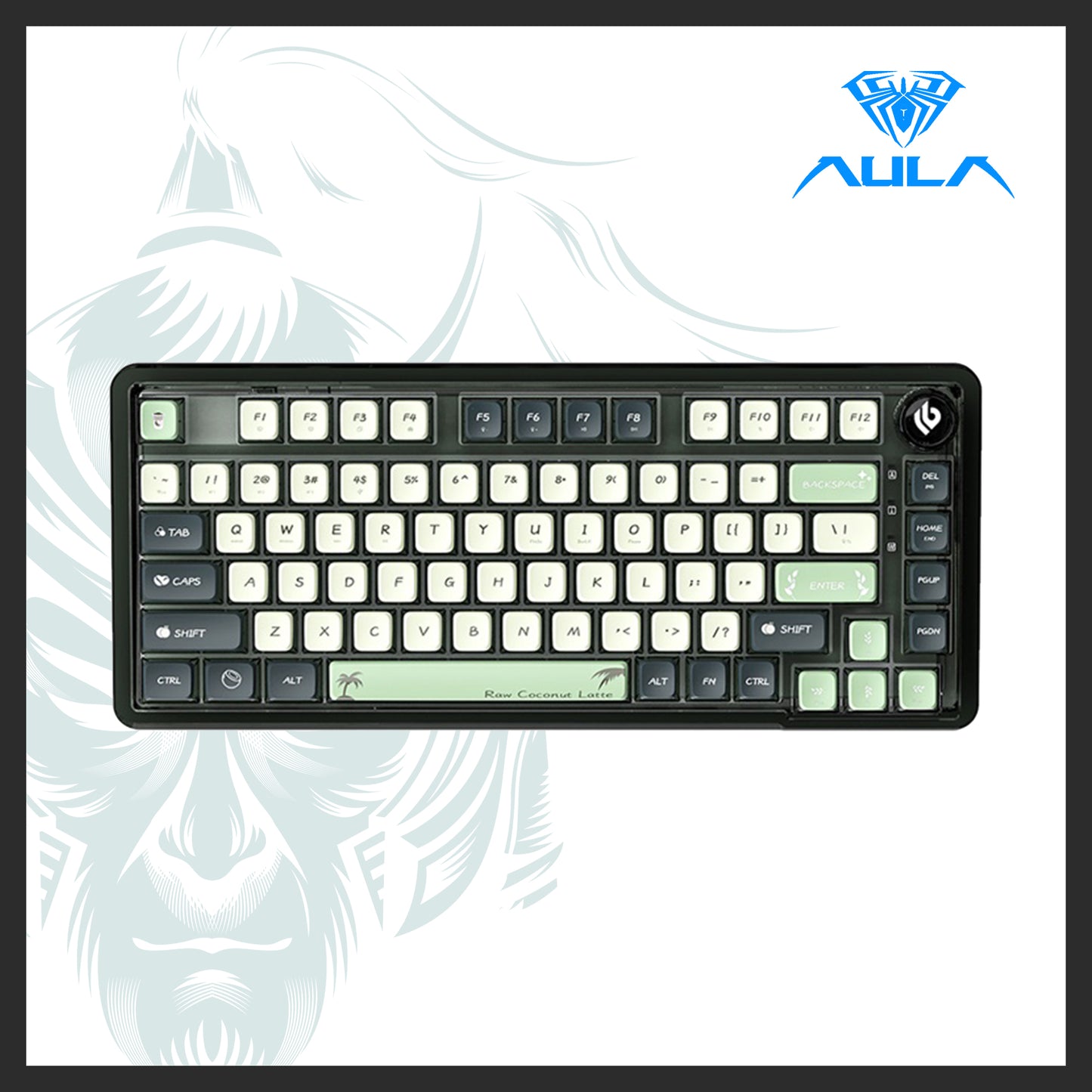AULA K81 Wireless Tri-Mode Hot-Swappable Mechanical Keyboard