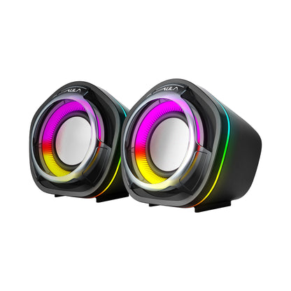AULA N-107 Wired RGB Gaming Speakers