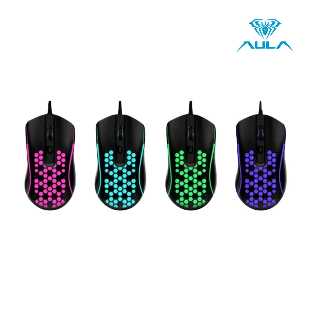 AULA T650 4-in-1 RGB Gaming Peripherals Combo