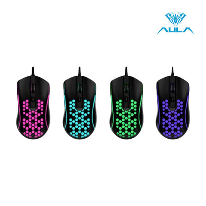 AULA T650 4-in-1 RGB Gaming Peripherals Combo
