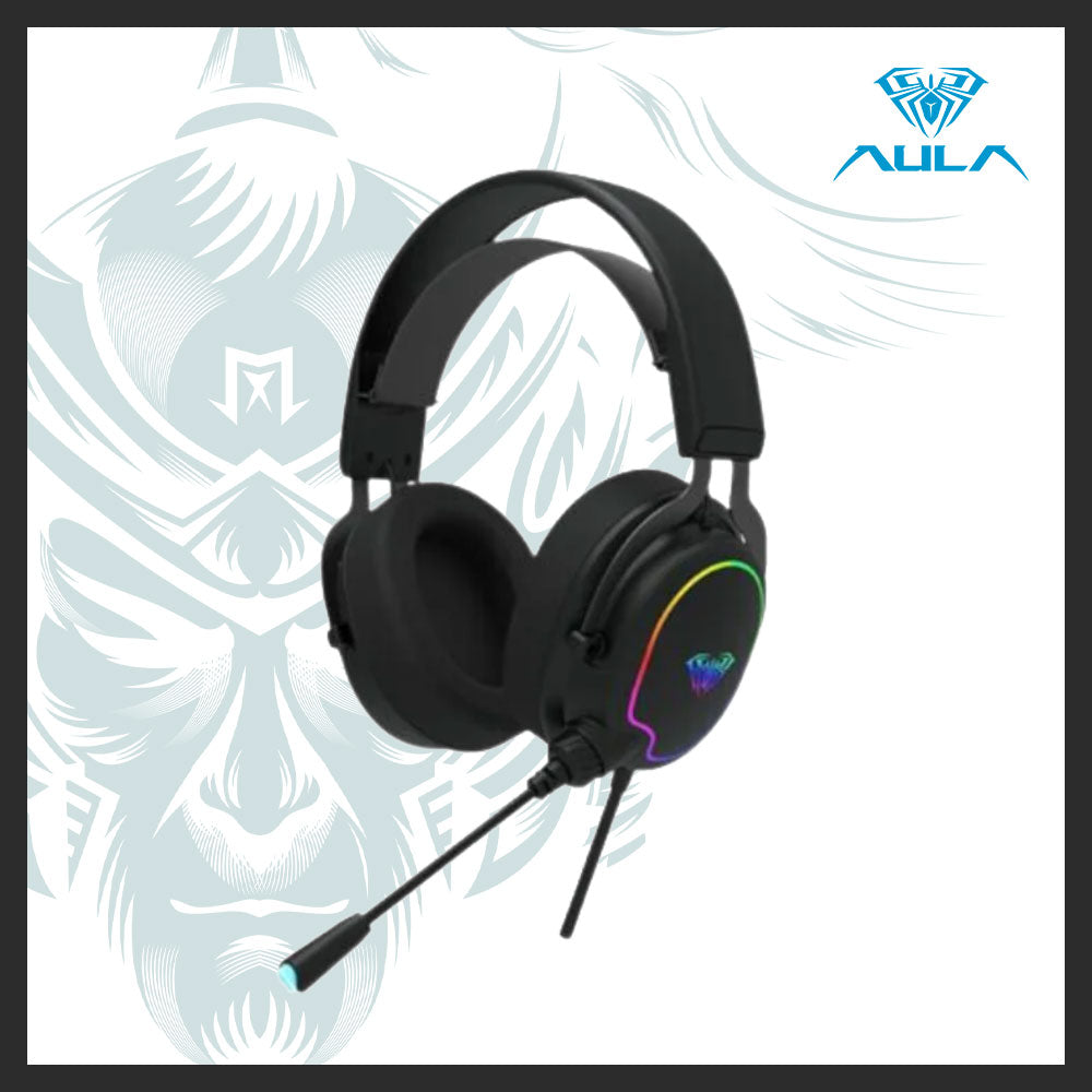 AULA F606 Wired RGB Gaming Headset