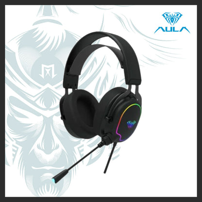AULA F606 Wired RGB Gaming Headset