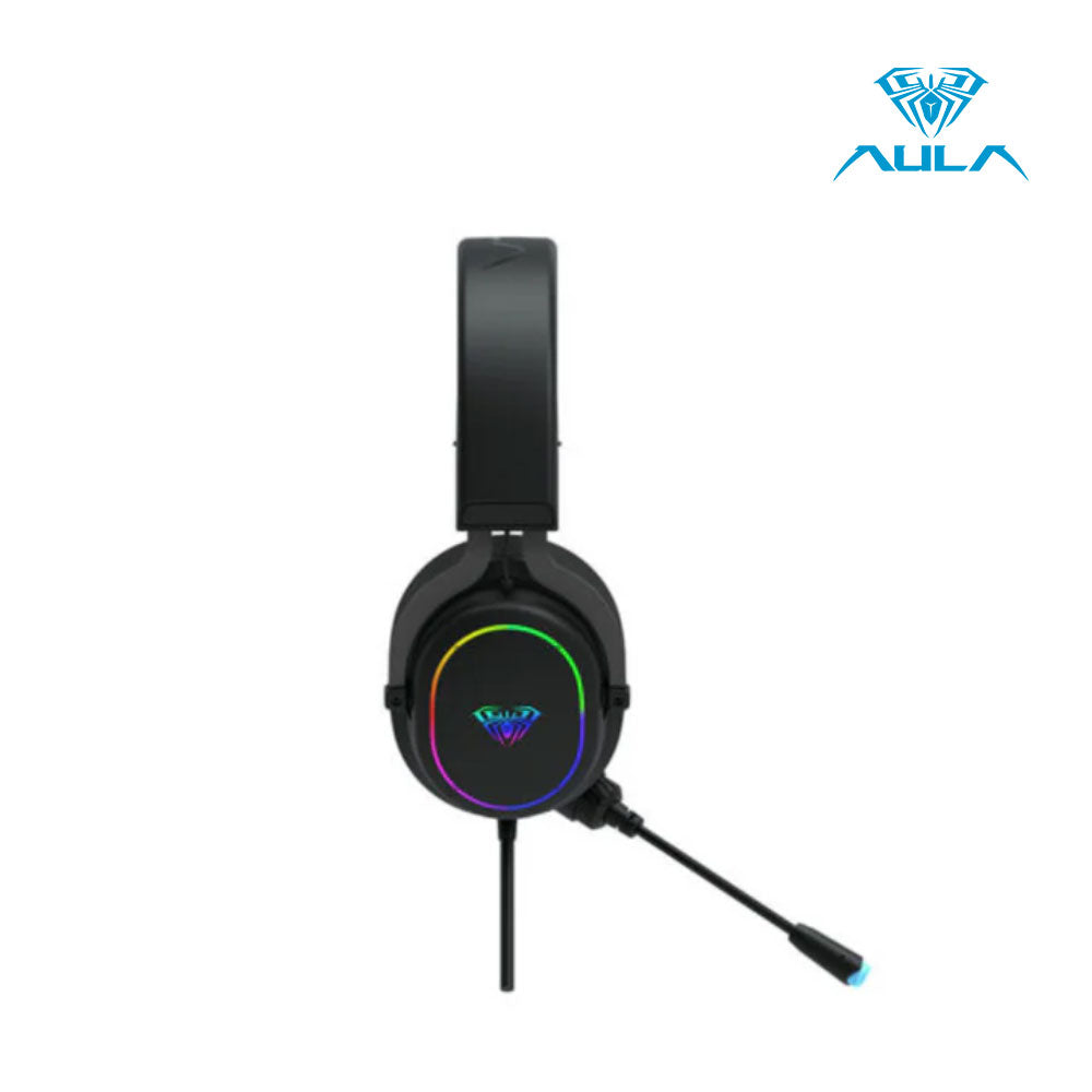 AULA F606 Wired RGB Gaming Headset
