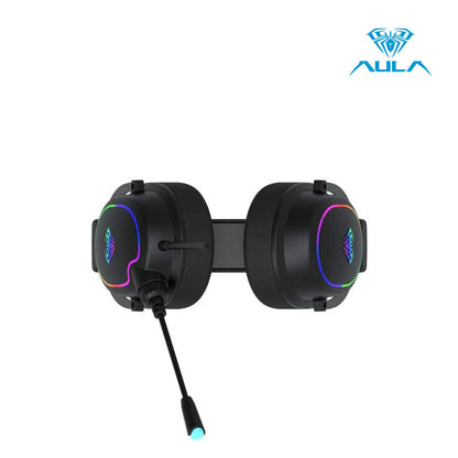 AULA F606 Wired RGB Gaming Headset