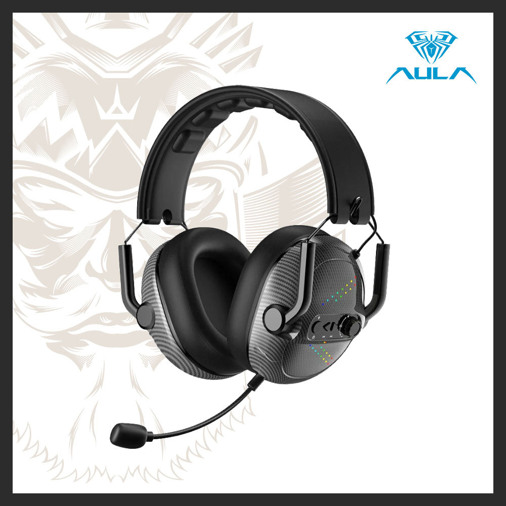 AULA S609 3-in-1 RGB Wireless Gaming Headset