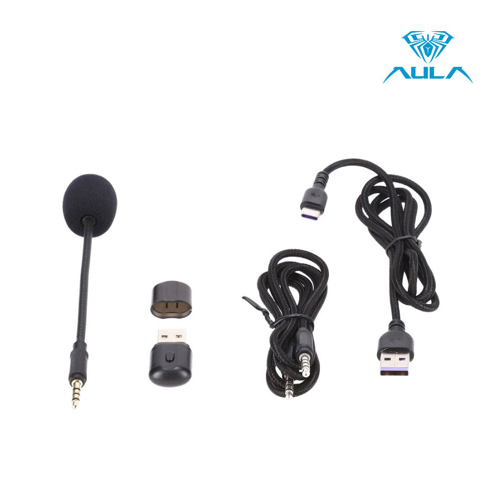 AULA S609 3-in-1 RGB Wireless Gaming Headset