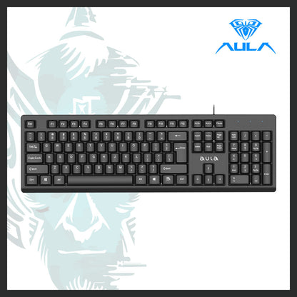AULA AK205 Wired Membrane Keyboard