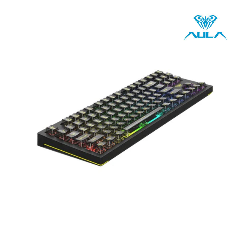AULA F2183 3-in-1 Wireless Bluetooth Mechanical Gaming Keyboard