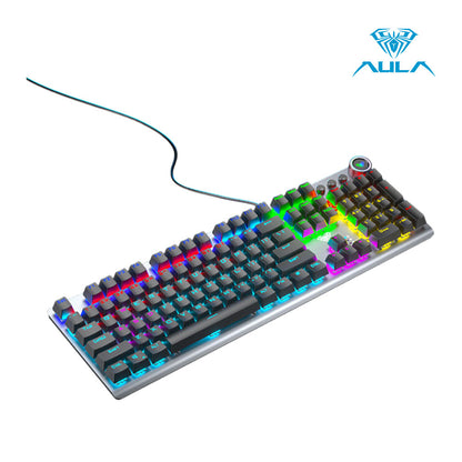 AULA F3018 Dual-Switch RGB Mechanical Gaming Keyboard