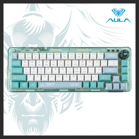AULA F68 3-in-1 Hot-Swappable Wireless Mechanical Keyboard