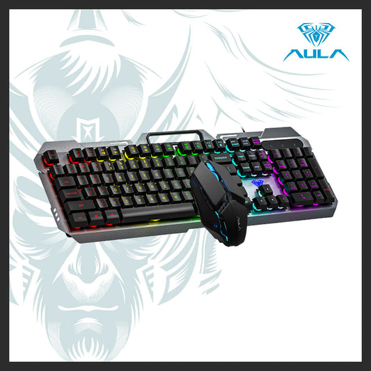 AULA F2023 Wired Keyboard and Mouse Combo