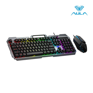 AULA F2023 Wired Keyboard and Mouse Combo