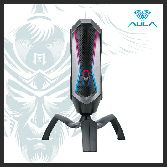 AULA T1 Gaming RGB Microphone
