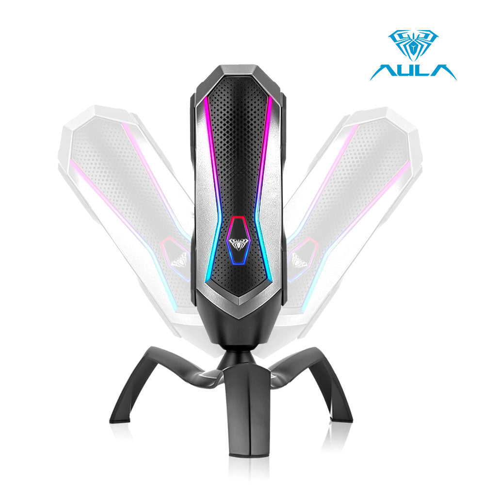 AULA T1 Gaming RGB Microphone