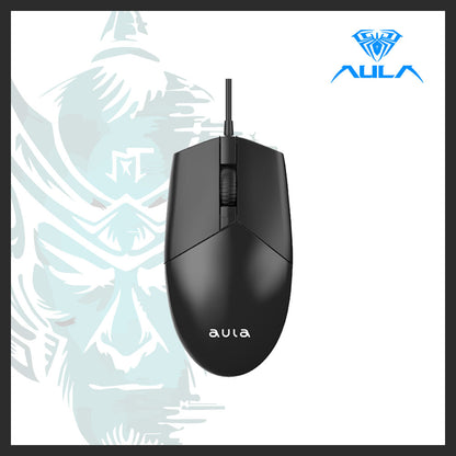 AULA AM104 Wired Optical Office Mouse 1200DPI