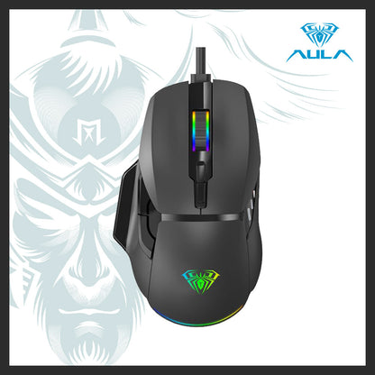 AULA F815 Wired RGB Gaming Mouse