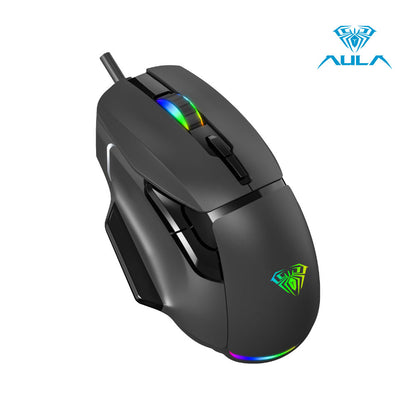 AULA F815 Wired RGB Gaming Mouse