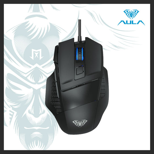 AULA S12 Wired Optical RGB Gaming Mouse
