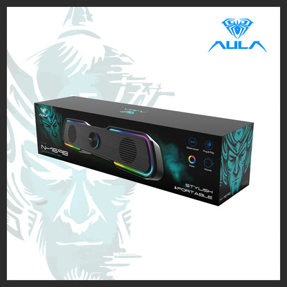 AULA N-169B Wired RGB Gaming Speaker