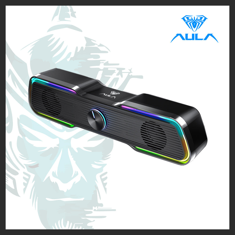 AULA N-169B Wired RGB Gaming Speaker