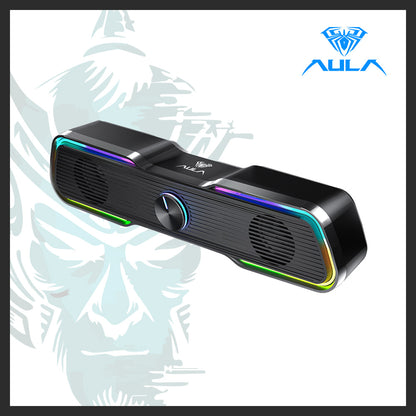 AULA N-169B Wired RGB Gaming Speaker
