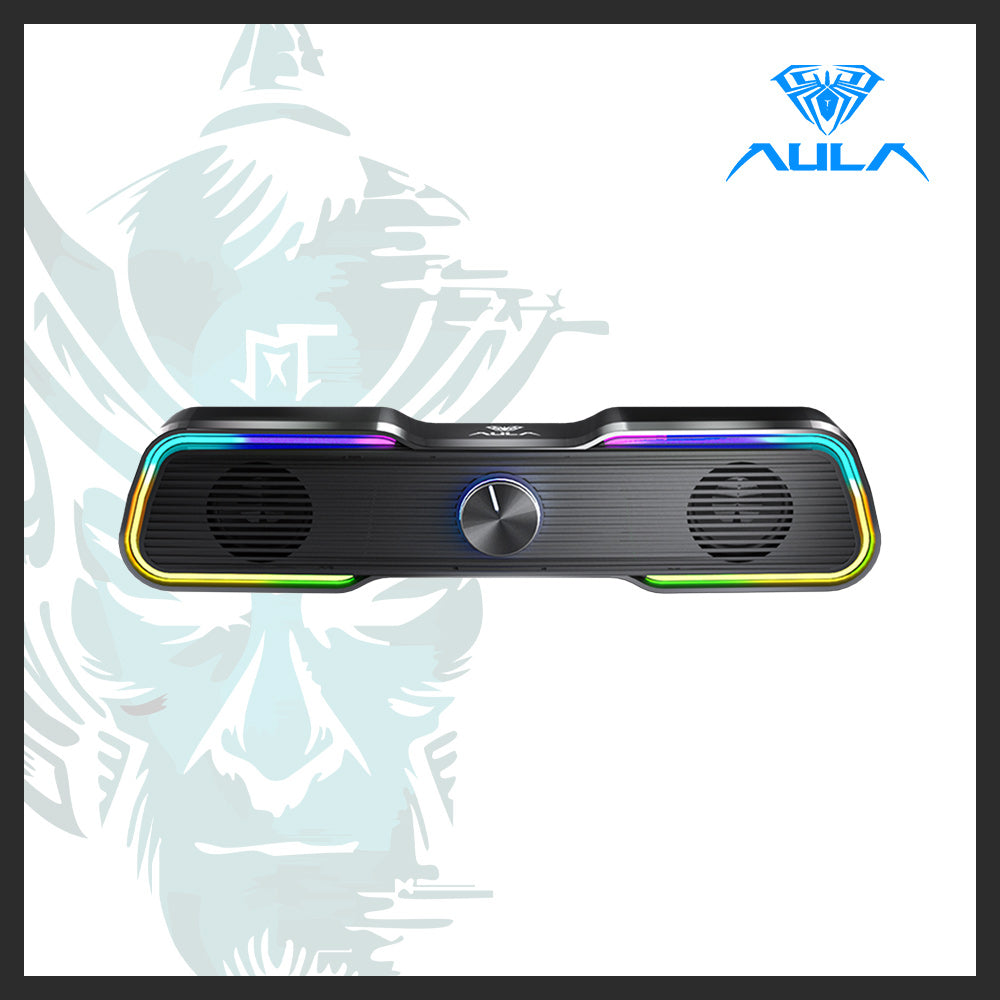 AULA N-169B Wired RGB Gaming Speaker