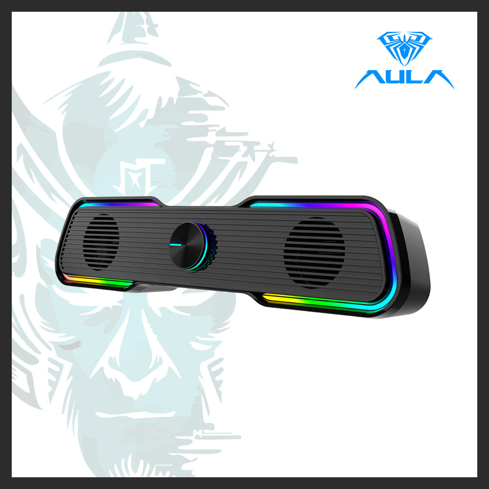 AULA N-169B Wired RGB Gaming Speaker