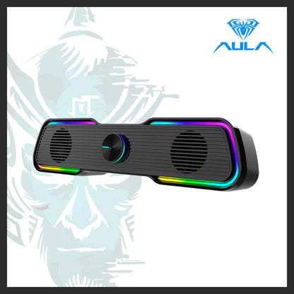 AULA N-169B Wired RGB Gaming Speaker
