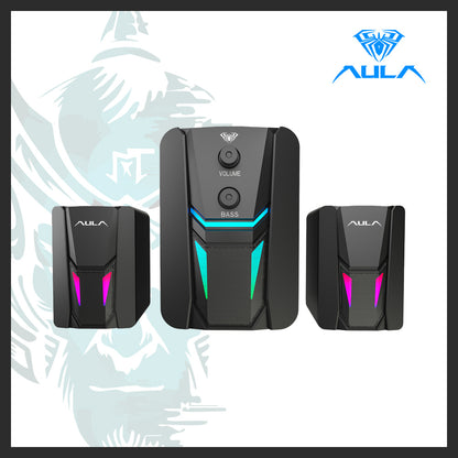 AULA N-189 2.1 Wired Desktop Speakers