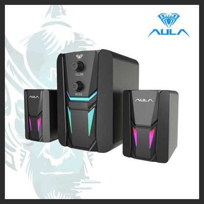 AULA N-189 2.1 Wired Desktop Speakers