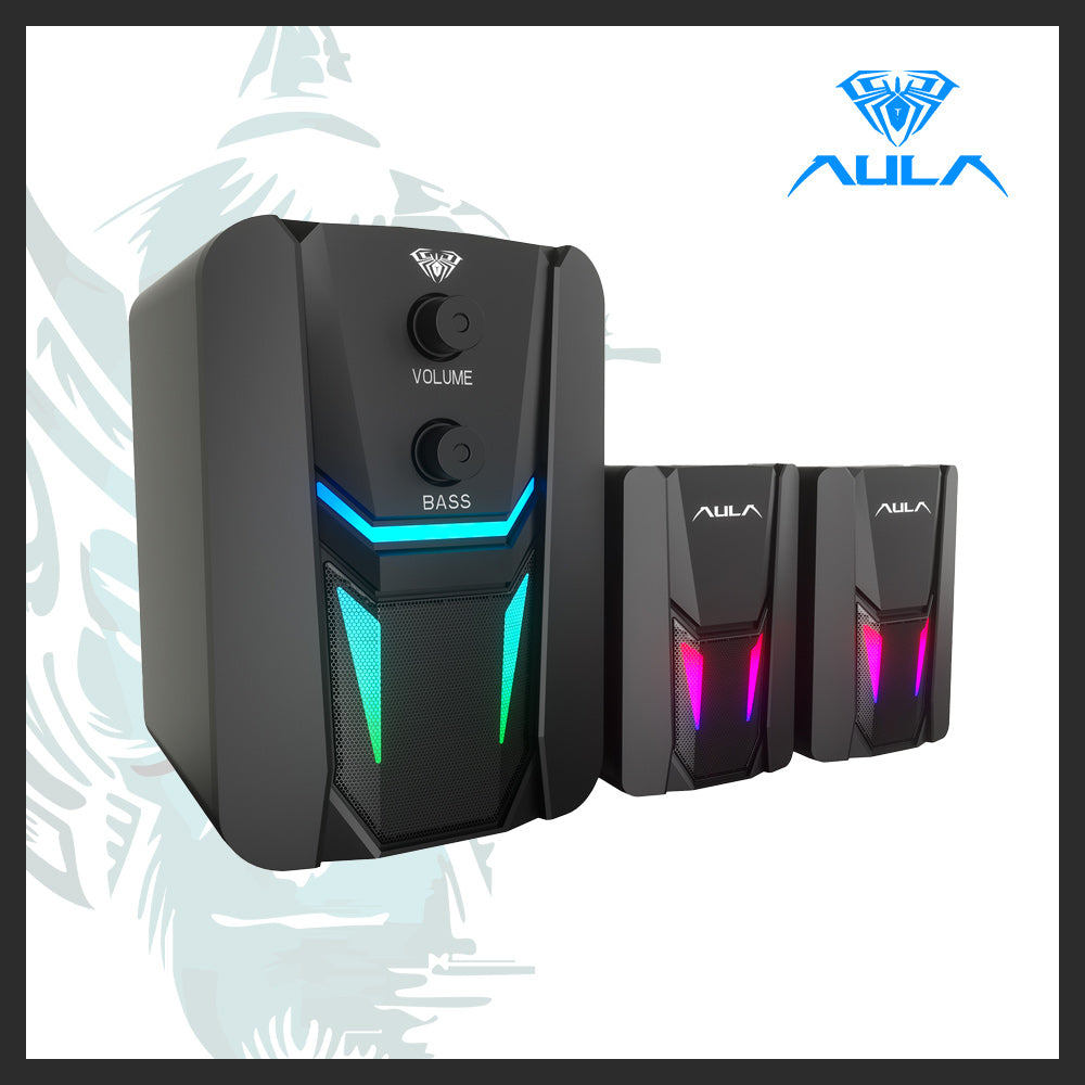 AULA N-189 2.1 Wired Desktop Speakers