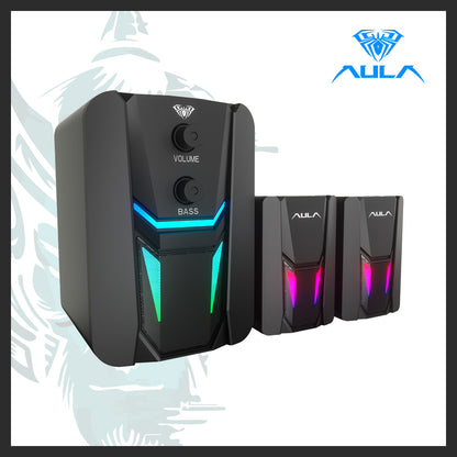 AULA N-189 2.1 Wired Desktop Speakers