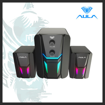 AULA N-189 2.1 Wired Desktop Speakers